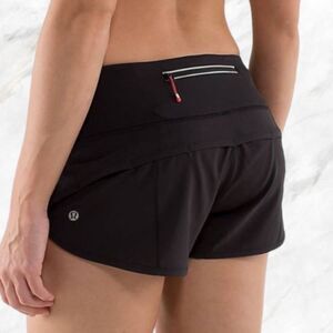 Lululemon Speed Short Black 4”